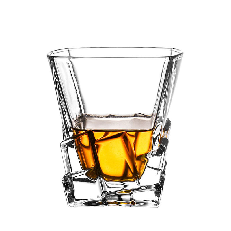 Cylinder Double Borosilicate Glass Beer Mug 300ml 400ml 450ml