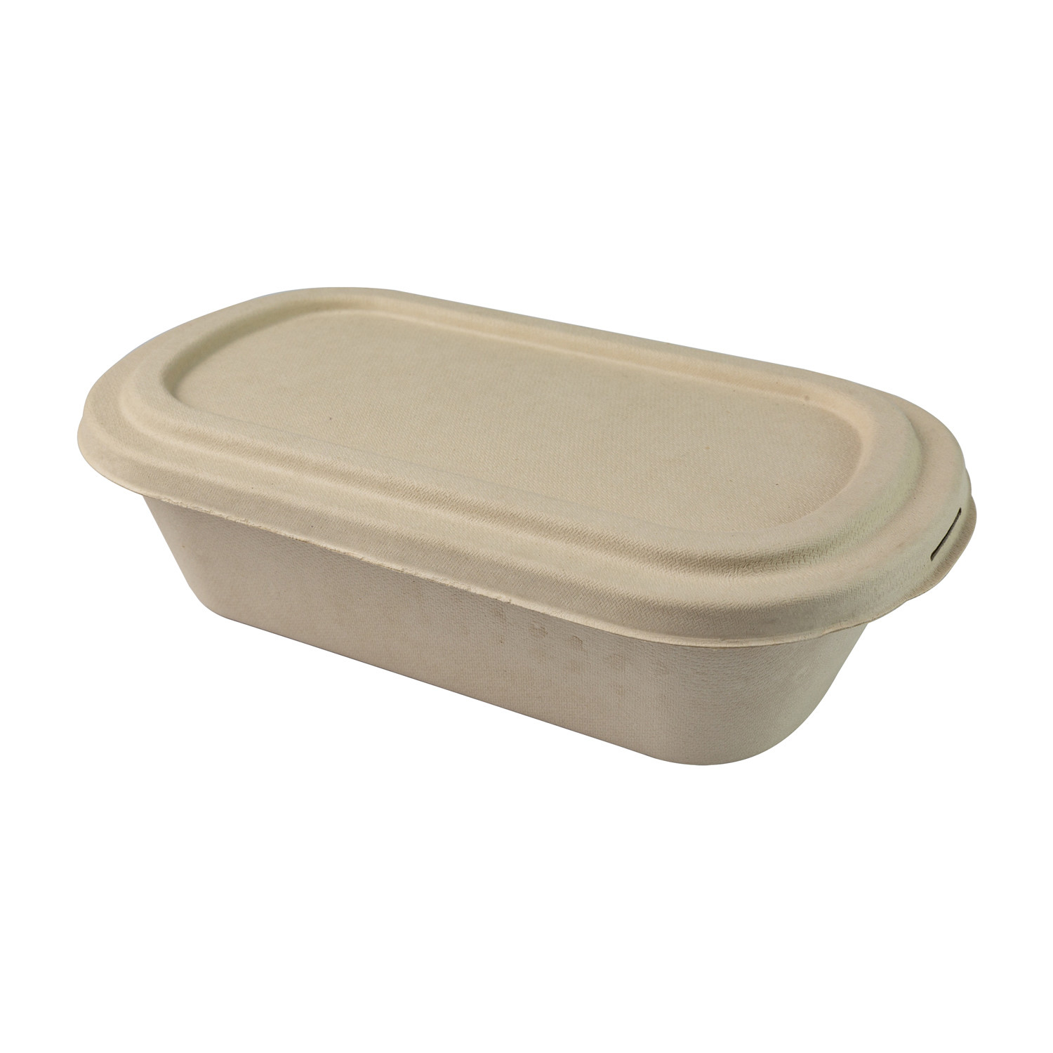 Custom Bagasse Wheat Paper Pulp Storage Box , Biodegradable Sensory Tray