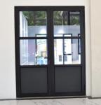 Modern Exterior Security Waterproof Aluminum Alloy Casement Doors With 10