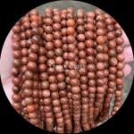 Gemstone Beads Round Shape Various Natural Healing Stones Gold Sandstone