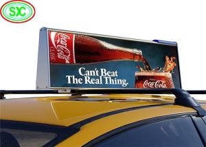 Wholesale 5mm Pitch Size Outdoor Car LED Sign Display with 96*32 Cm Display Area from china suppliers