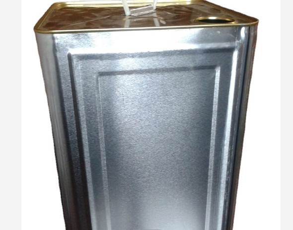 22L Large Square Tin Can CMYK Chemical Oil Pail Bucket