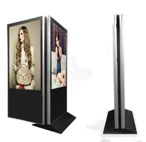 Wholesale 4G Network 43'' AD Kiosk Floor Standing LCD Advertising Display 1920x1080 / 3840x2160 from china suppliers