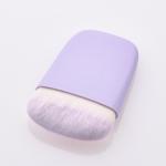 OEM Synthetic Single Purple Brushes 40g Flat Edge Makeup Brush Synthetic Hair