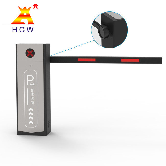 Brushless Motor Pole Barrier Gate 2m High Speed anti smashing for Parking