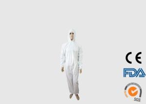 Wholesale Anti Static Throw Away Overalls For Pharmaceutical Factory / Laboratory from china suppliers
