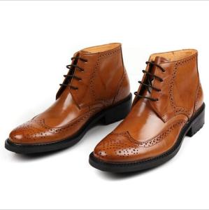 Wholesale Autumn / Spring Mens Ankle Boots Mens Real Leather Chelsea Boots from china suppliers