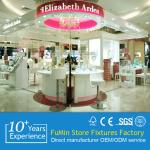 Stylish design standing cosmetic cabinet showcase