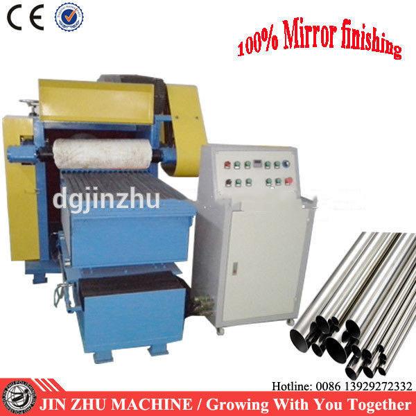 Stainless Steel Tube Polishing Equipment , Grinder Polisher Machine For Bathroom
