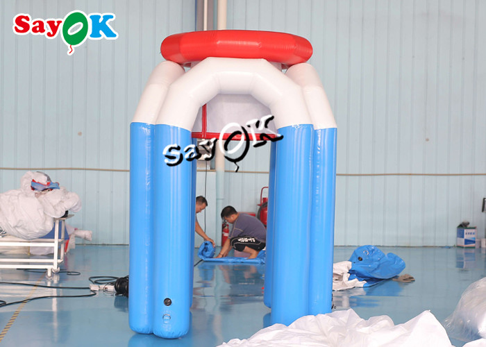 Commercial Airtight Inflatable Sports Games Basketball Hoop Shooting Carnival Game