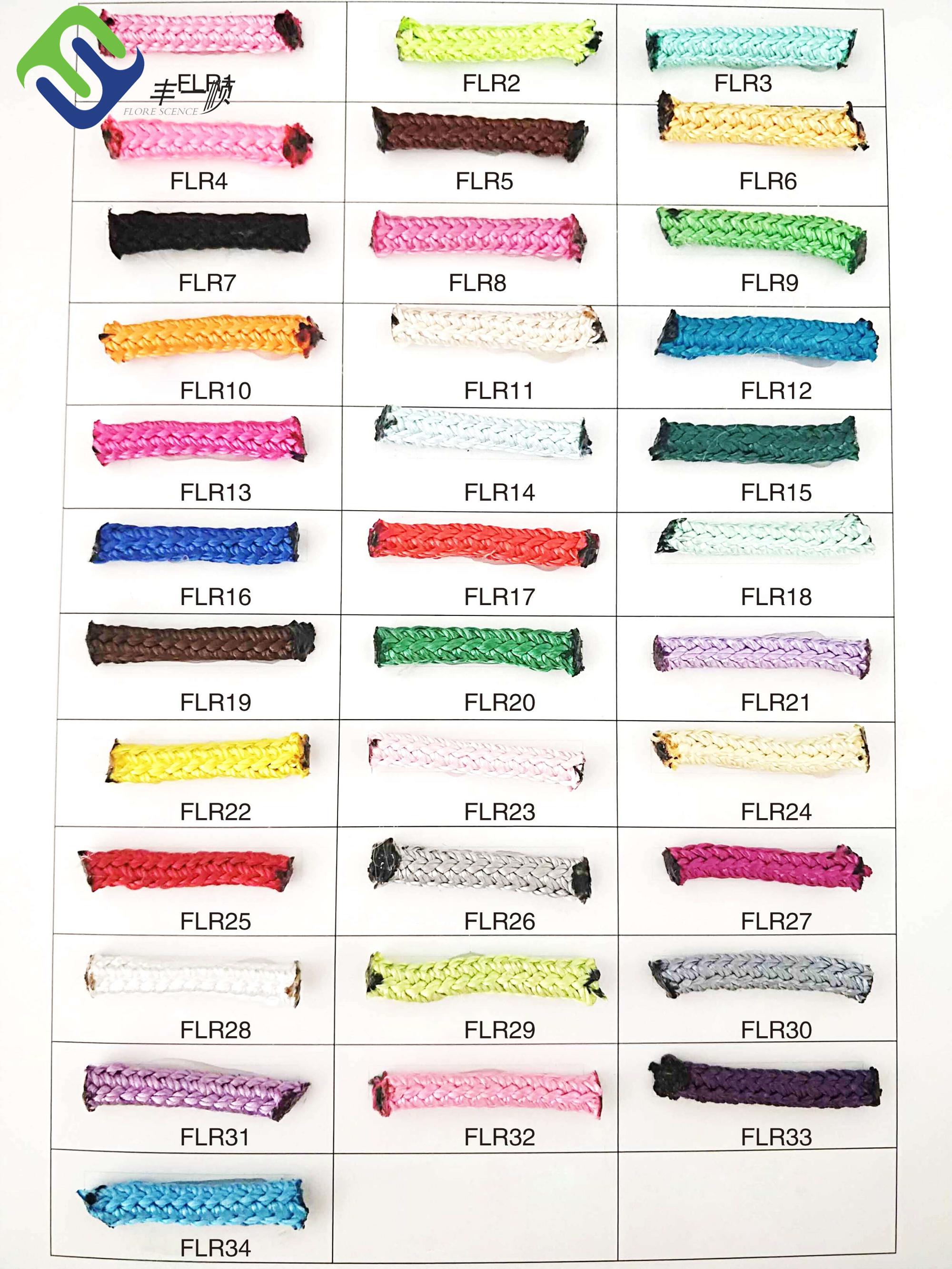16mm 6 strand PET or PP outdoor combination playground rope for climbing net