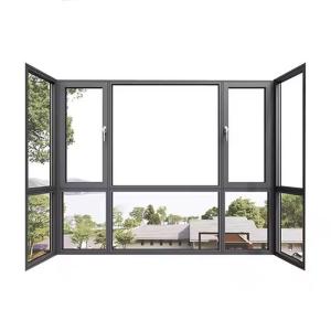 Wholesale Waterproof Inward Opening Window Hexagon Aluminum Window For Modern Building from china suppliers