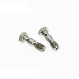 Wholesale Corrosion Resistant Steel Banjo Fittings M10*1 M10*1.25 With Copper Washers from china suppliers