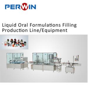 Wholesale 10-30 Ml Oral Liquid Filling Machine , Plastic Bottle Filling Production Line from china suppliers