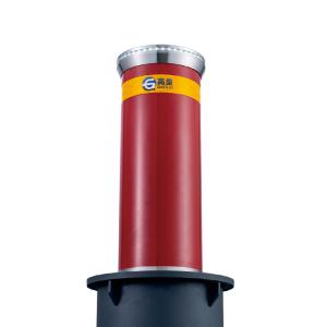 Wholesale Red 3A Electric Retractable Driveway Bollards H 800mm Telescopic from china suppliers