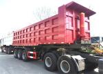 Heavy Duty Cargo Side Rear Tipping 2/3 Axles Truck Dump Trailer