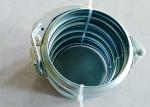160mm Quick Release Gal Pipe Clamp Collar Without Rubber Sealing Ring / Pipe