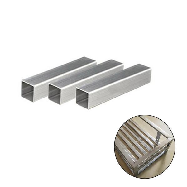 1 Inch Ss Square Pipe 16 Gauge 18 Gauge 304 Stainless Steel Hot Water Corrugated