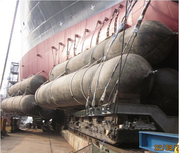 Shunhang 6- 10 Years Lifespan Ship Rubber Airbag OEM For Marine