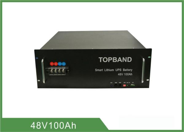 1U 2U 3U UPS Battery LiFePO4 Battery Pack , Ups LFP Rechargeable Batteries 48V