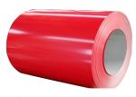 Prepainted Galvanized Color Coated Steel Coil , Ppgi Steel Coil Red