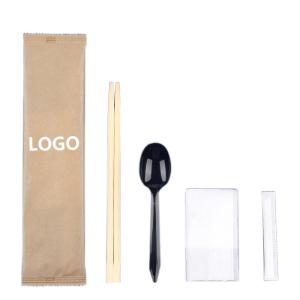 Wholesale Promotional Bamboo Disposable Chopsticks Sets Logo Customized from china suppliers