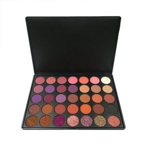 Wholesale Talc Free Long Lasting Purple 35 Color Makeup Eyeshadow from china suppliers