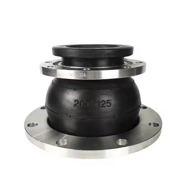 DN200 PN16 Factory Concentric Reducer Ss304 Flange Rubber Expansion Joint Custom