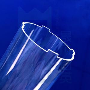 Wholesale High Temperature Corrosion Resistant High Permeability Quartz Glass Tube Fused Quartz from china suppliers