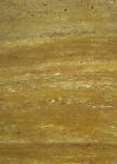 Gold Travertine Yellow Gloss Marble Floor Tiles Polished CE Certification