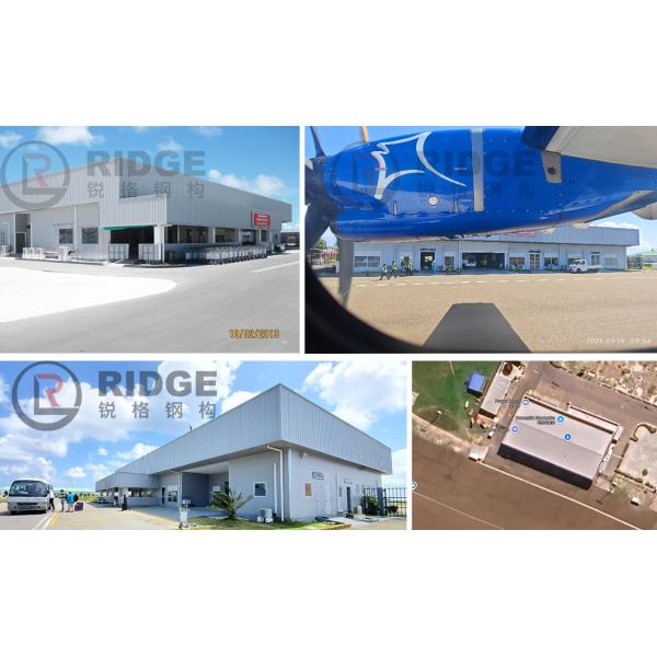 Painted Metal Steel Structure Logistics Warehouse Prefab Steel Storage Building for Factory