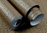 Korean Style Contemporary Wall Coverings / Non Woven Wallpaper with Brown Color