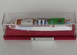 Yangtze ChongQing Gold Cruise Ship Coast Guard Ship Models For Classroom