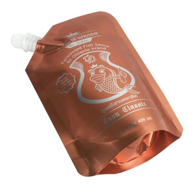 Free Sample Doypack Pouch With Spout Moisture Proof Oxygen Proof