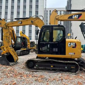 Wholesale yellow color high digging power used cat308e/second hand excavator cat308e on sale from china suppliers