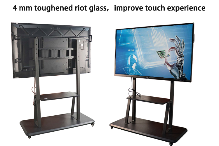 65 Inch Multi Touch Smart Board Interactive Whiteboard 3840*2160