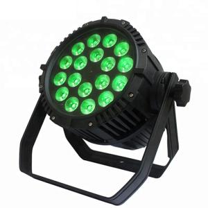 Wholesale DMX 18x10W Waterproof LED Par Light 18x10W RGBW 4in1 LEDs Outdoor Lighting Fixture from china suppliers