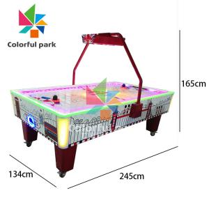 Wholesale 200W Coin Operated Air Hockey Table With Led Lights For 2 Players from china suppliers