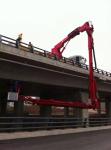 Dongfeng Chassis Bucket Type Bridge Inspection Equipment / Unit / Vehicle 6x4