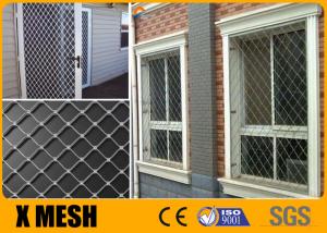 China 750-1250mm Diamond Expanded Metal Mesh Grille Barrier Screens Durable on sale