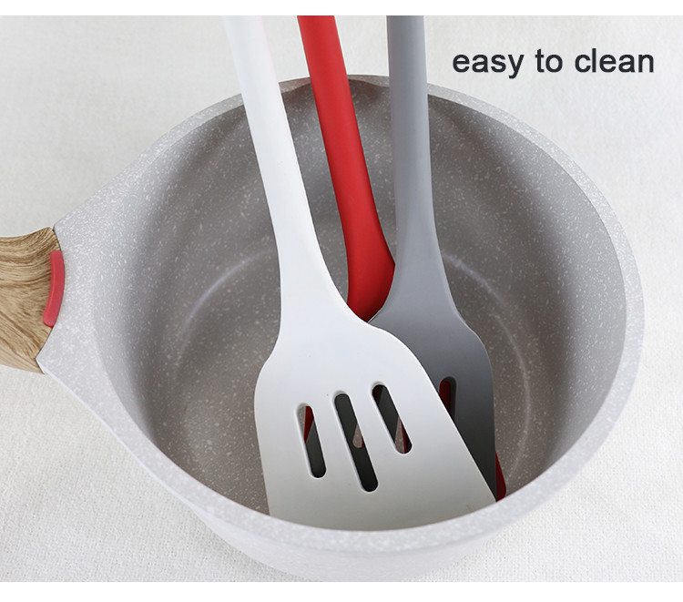 Food Grade Safe Silicone Kitchenware Set Pot Shovel Eco Friendly OEM ODM