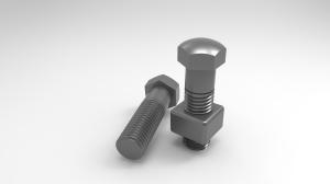 Wholesale PC200 Track Shoe Bolt Dia M20 54mm 20Y-32-11210 Alloy Steel from china suppliers