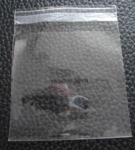Wholesale Promotional Plastic Clothing Packaging Bags / White Clear Self Adhesive Seal Plastic Bags from china suppliers