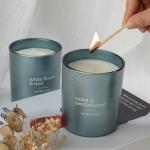 Glass Jar Sceneted Candle Aroma Soy Wax Glass Jar Candle Gift Set