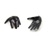 FN009 Wholesale Black Ladies Sexy Glitter Sequin Pasties Breast Petal Pasty