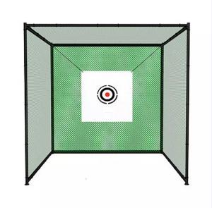 Wholesale 3m*3m*3m Golf Practice Net Cage Knoted Dark Green Outdoor Golf Cage from china suppliers