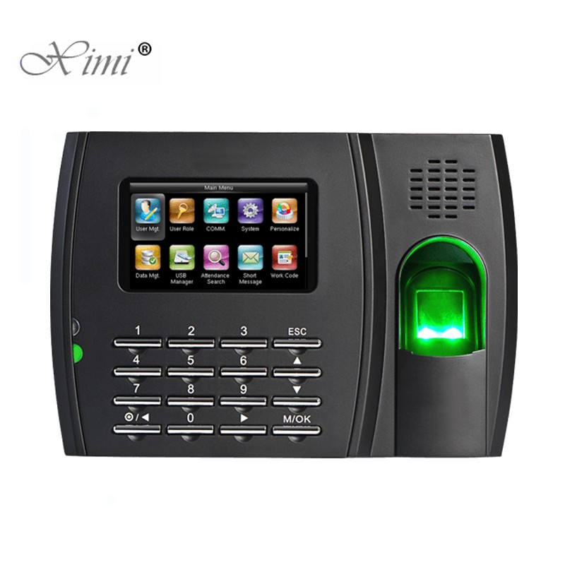 ZK U8 Fingerprint Time Attendance Biometric Finger Time Clock Fingerprint Attendance With MF IC Card Reader New Arrival