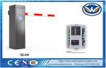 Intelligent Boom Barrier Gate 0.6s Speed 304 Stainless Steel With 6 Meters Arm
