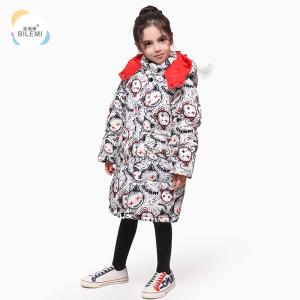 Wholesale Best Selling Outdoor Windproof Hooded Latest Winter Warmest Down Filled Jacket Girl Kids Coat from china suppliers