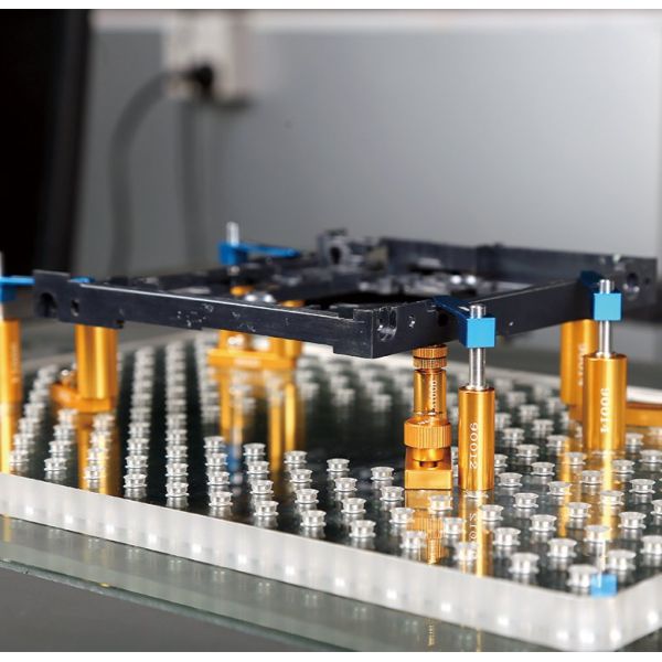 CMM & VMM Modular Fixturing – Aluminum Base Plates, M8 Threads, Laser-Coded Components